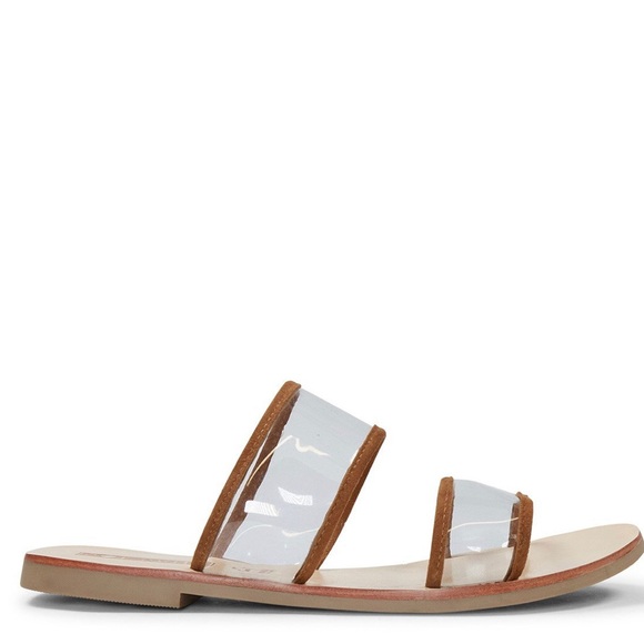 Sol Sana Ziggy Slide in Tan - Picture 1 of 4